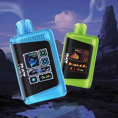 RAZ 25K LTX devices in blue and green